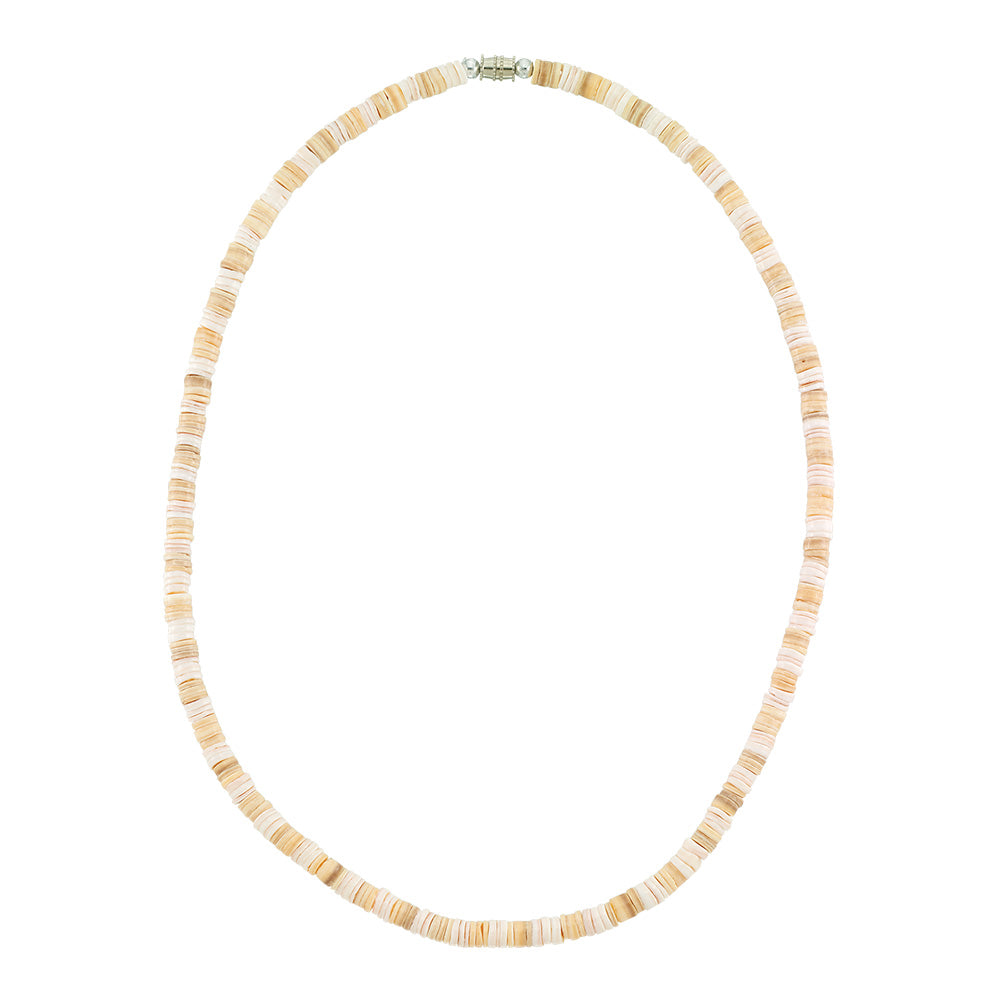 Pink Luano &amp; Melo Shell Necklace