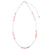 Shell and Pearlized Fimo 15" Necklace
