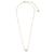 Mother of Pearl Flower 16" Necklace