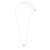 Mother of Pearl Flower 16" Necklace