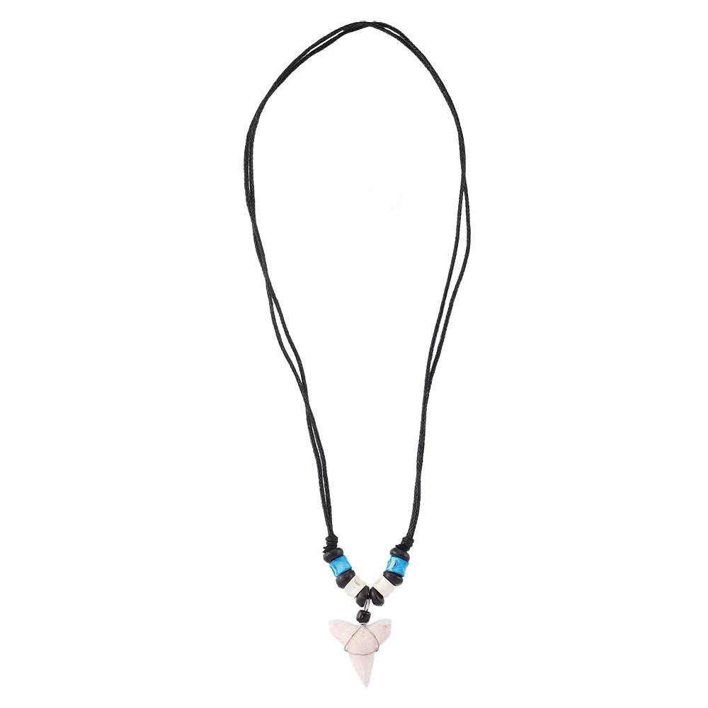 Dyed Fishbone Sharktooth 16" Necklace
