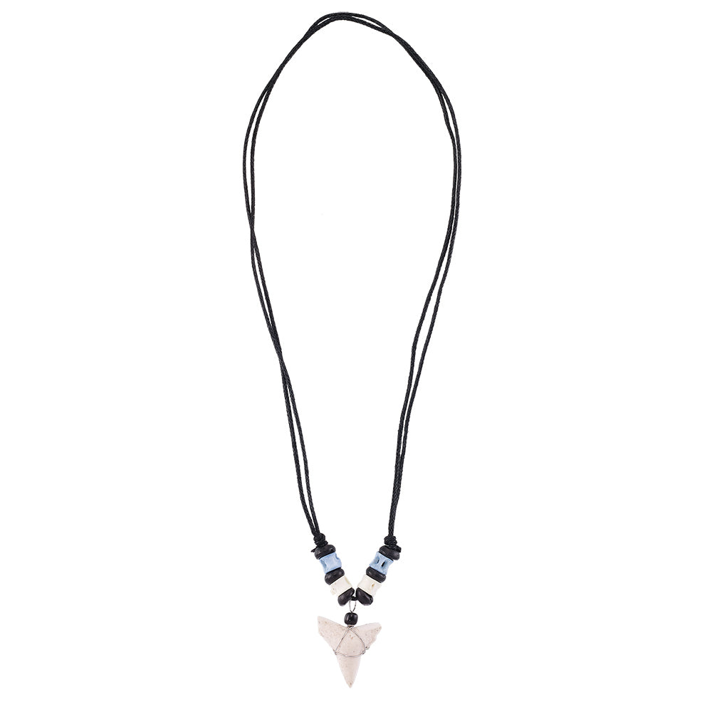 Dyed Fishbone Sharktooth 16" Necklace