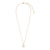 Crystal Starfish Pearl 16" Necklace
