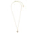 Crystal Heart Turtle 16" Necklace