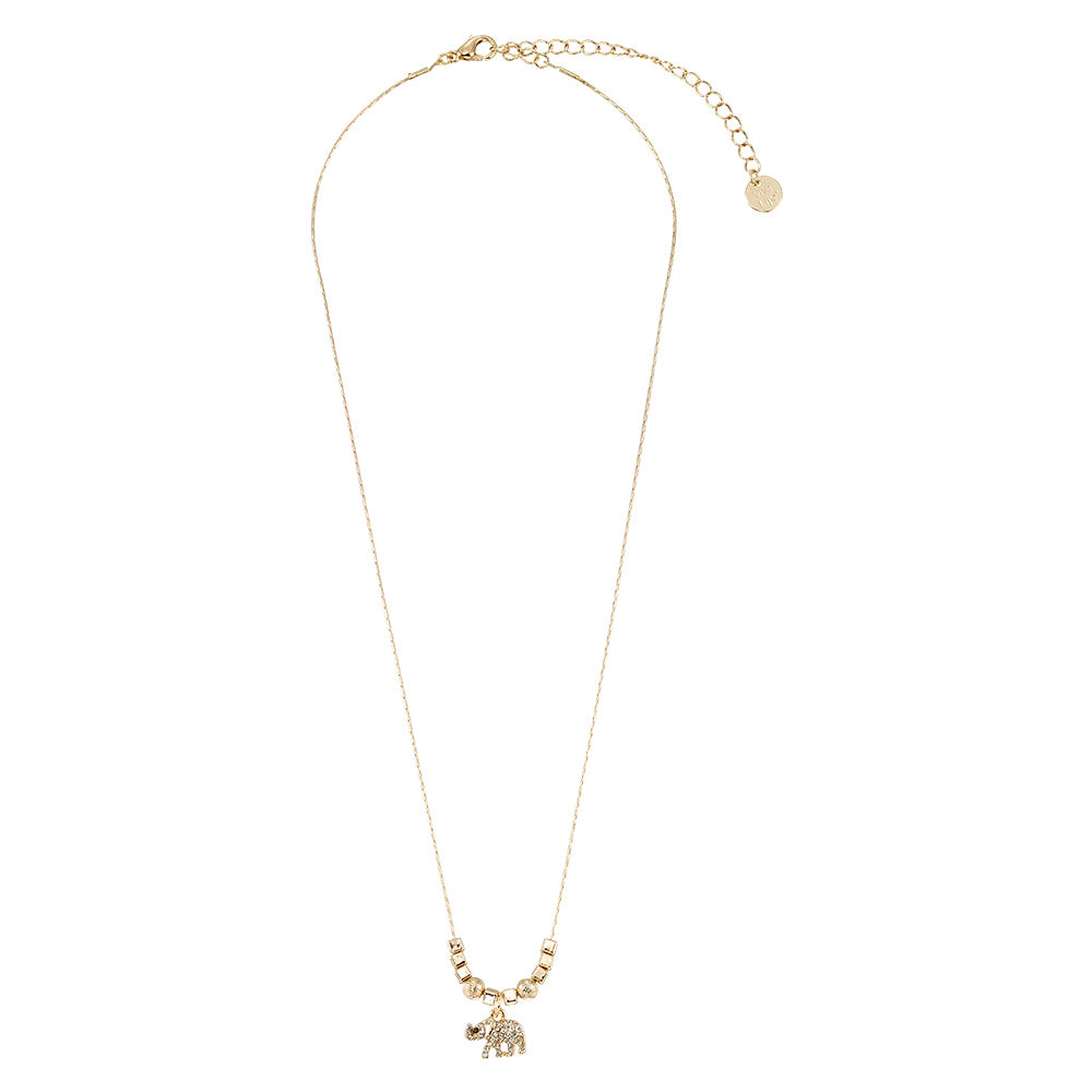 Crystal Elephant 16&quot; Necklace