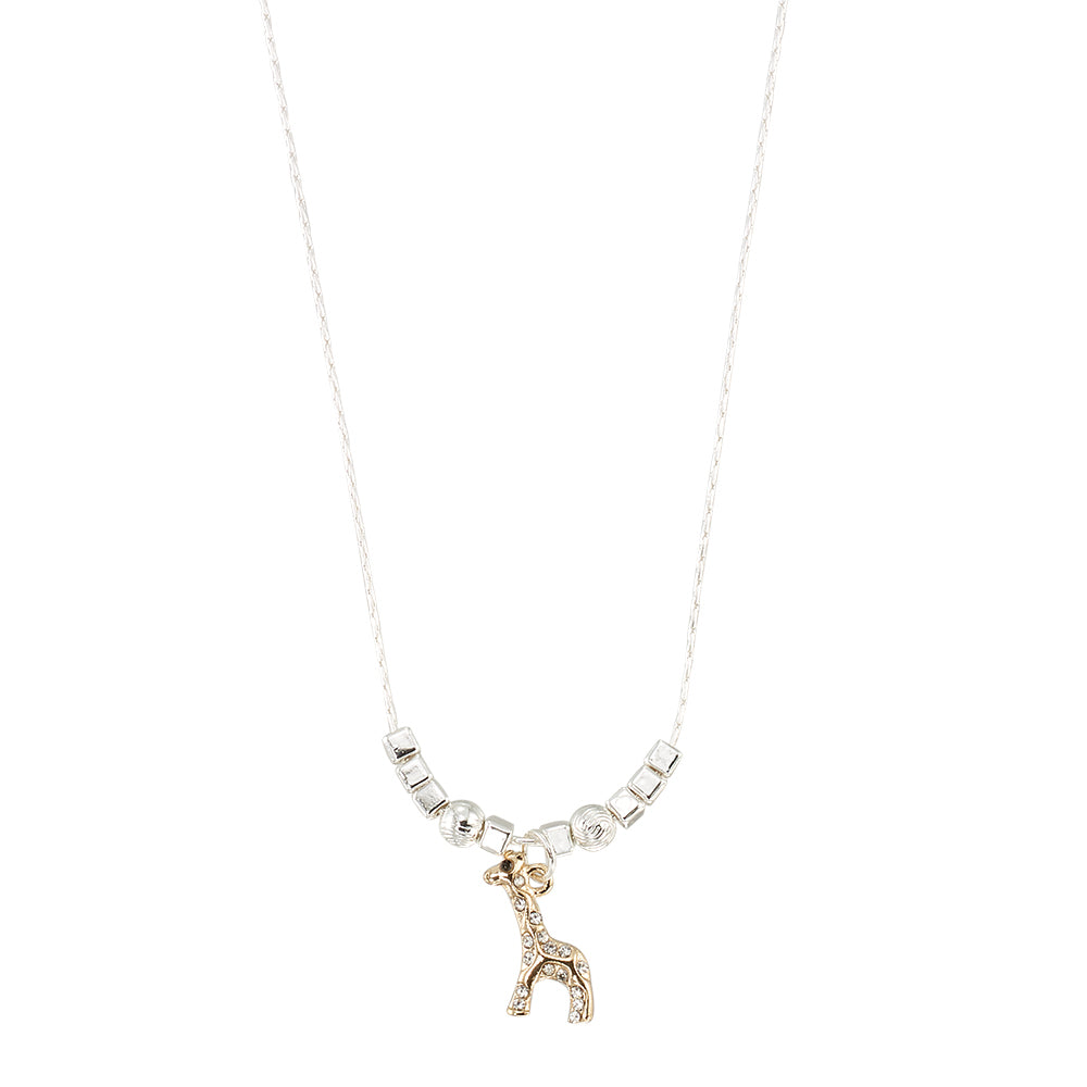 Crystal Giraffe 16" Necklace