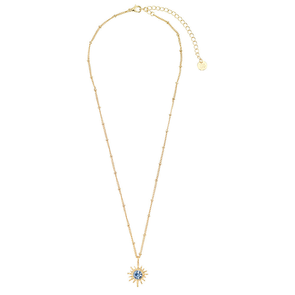 Crystal North Star 16&quot; Necklace