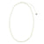 Faux Pearl Metal Bead 16" Necklace