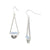 Antiqued Tulum Glass Bead Earrings