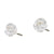 Metal Knot Stud Earrings