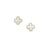 Mother of Pearl Clover Stud Earrings
