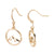 Cut-Out Mountain Drop Earrings
