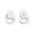 Small Knot Post Earrings