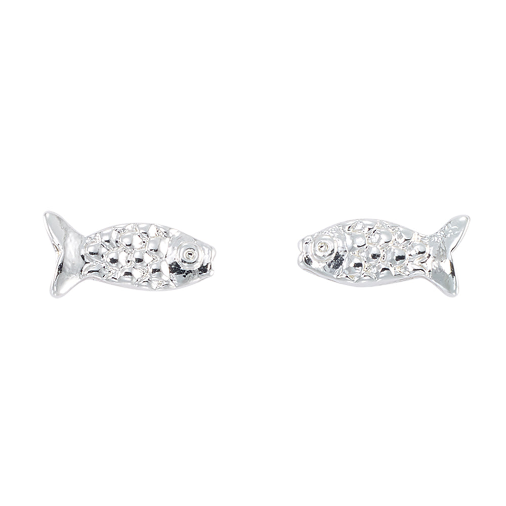 Mini Sardine Stud Earrings