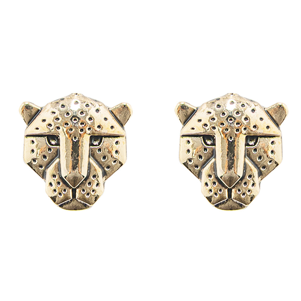 Cheetah Stud Earrings