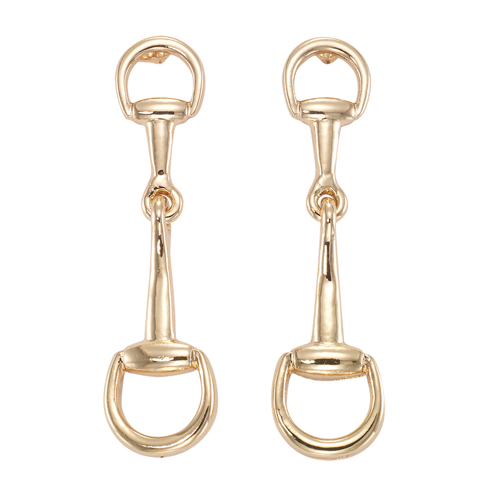 Horse Bit Dangle Earrings