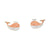 Enamel Whale Stud Earings