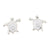 Enamel Sea Turtle Stud Earrings