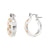 Venice Beach Checkerboard Hoop Earrings