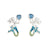 Crystal Mermaid Earrings
