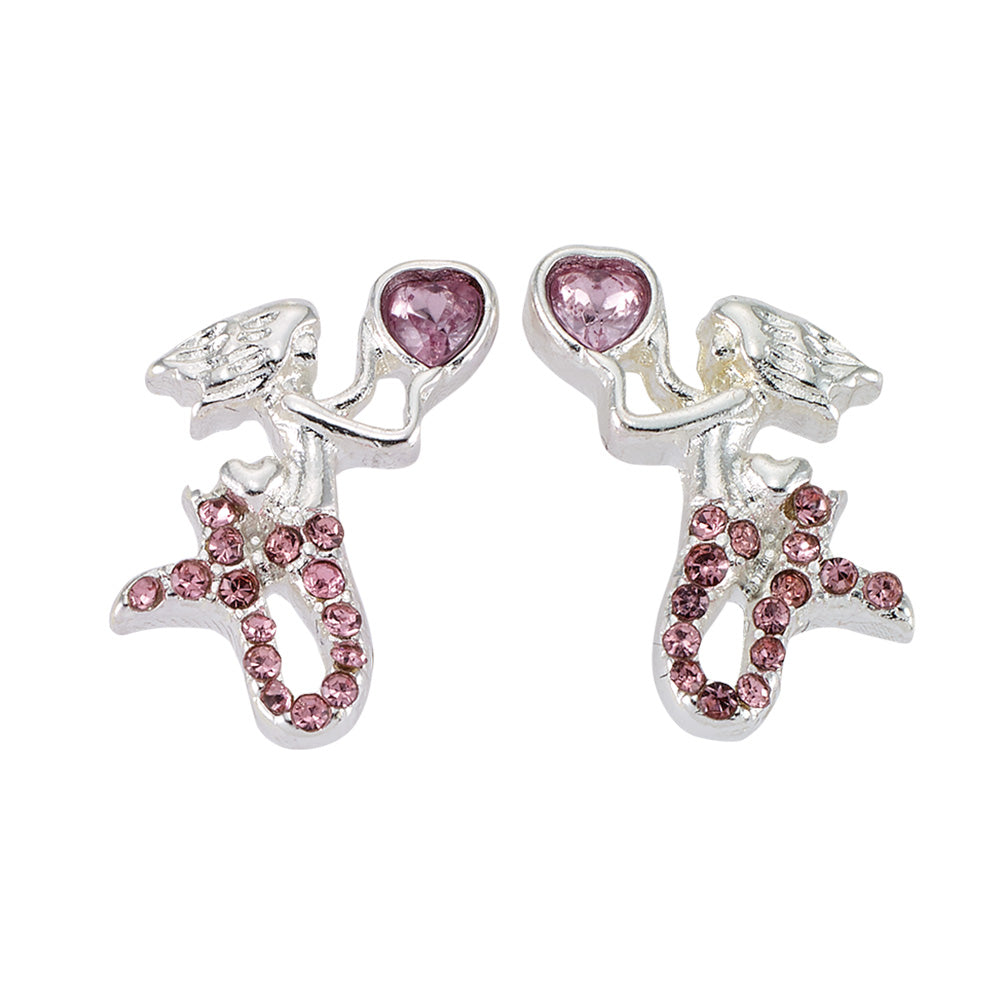 Crystal Mermaid Earrings