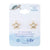 Crystal Heart Turtle Stud Earrings