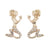 Crystal Mermaid Stud Earrings
