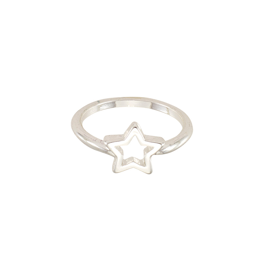 Cut-Out Star Ring
