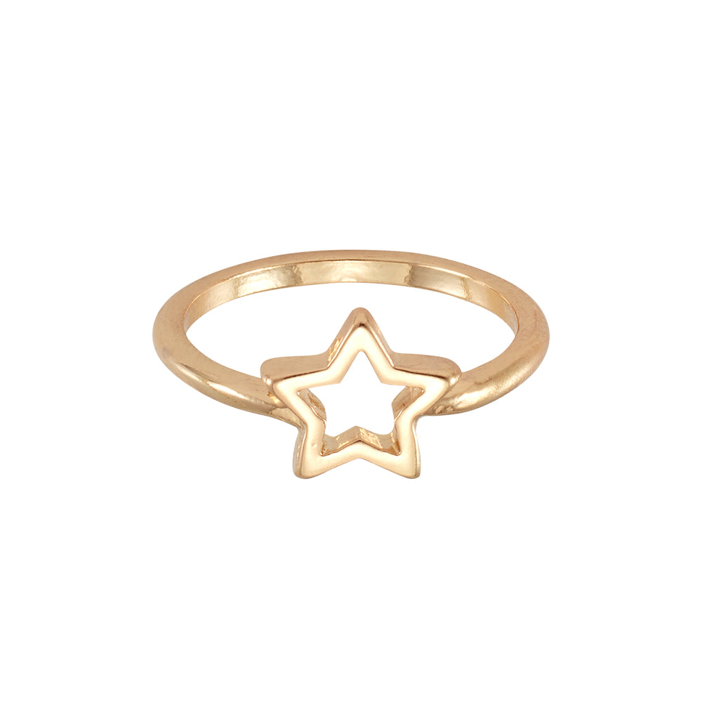 Cut-Out Star Ring