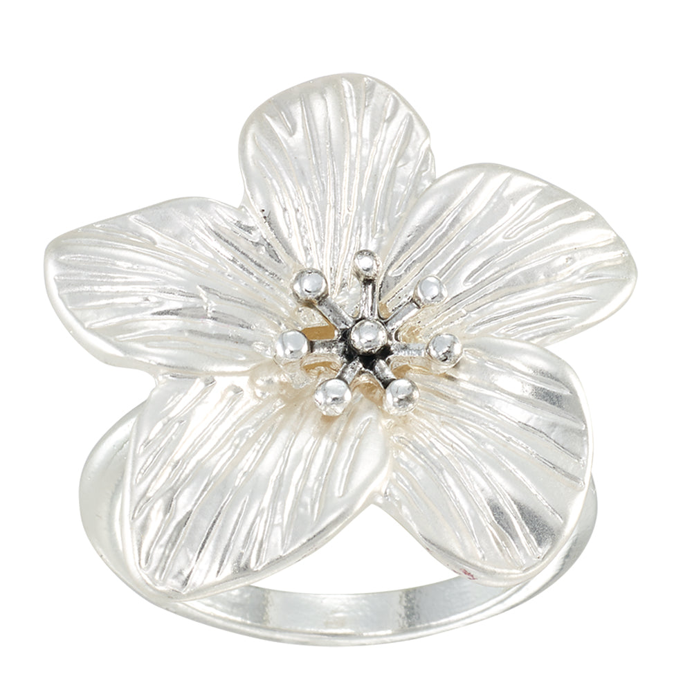 Hibiscus Statement Ring