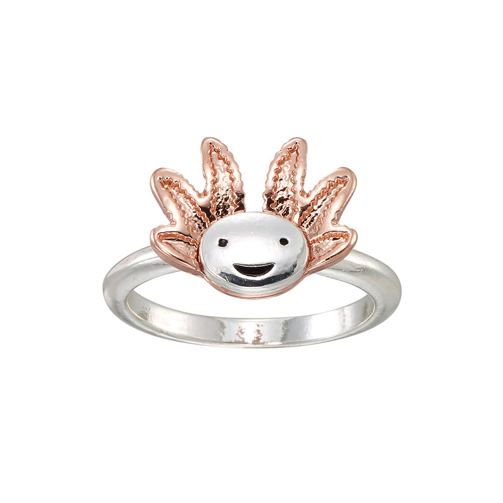 Two-Toned Axolotl Ring