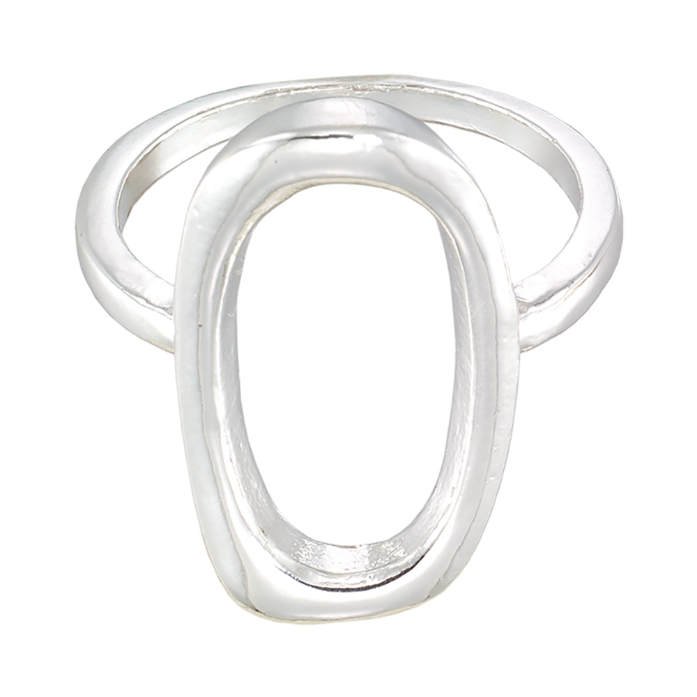 Hallow Oval Ring