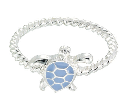 Enamel Sea Turtle Ring