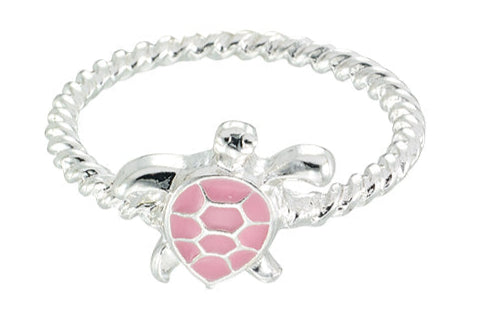 Enamel Sea Turtle Ring