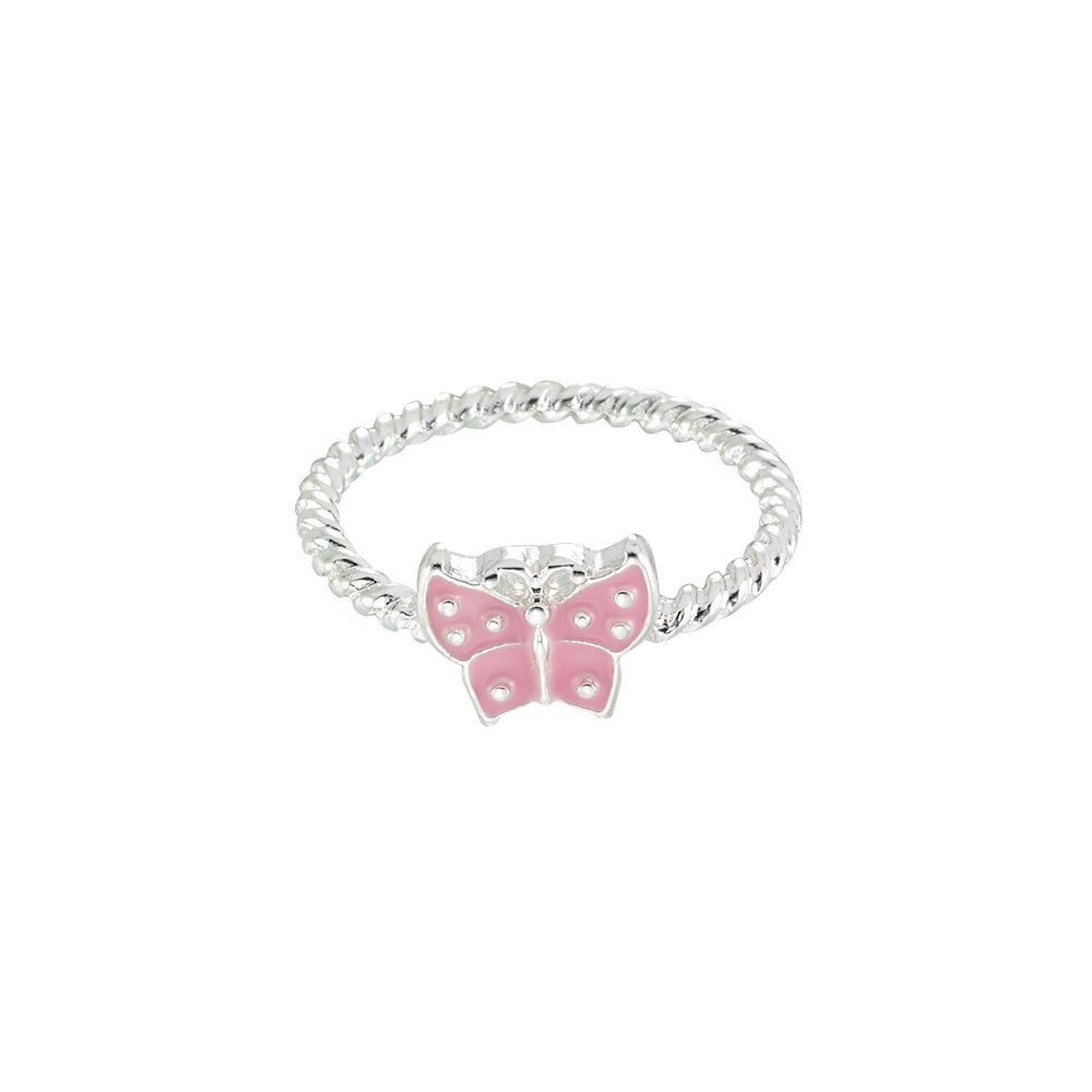 Enamel Butterfly Ring
