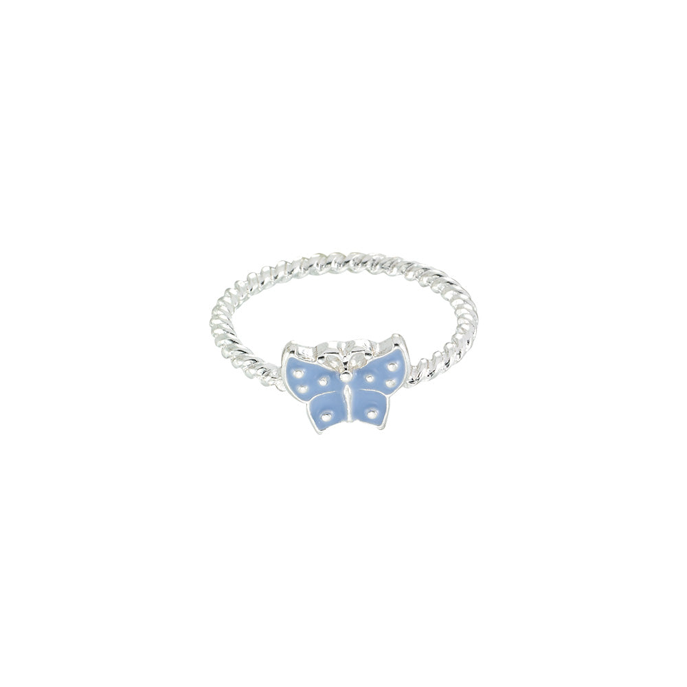 Enamel Butterfly Ring