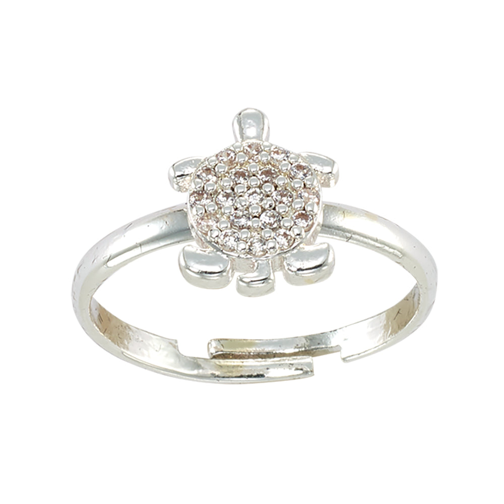 Adjustable Crystal Sealife Rings