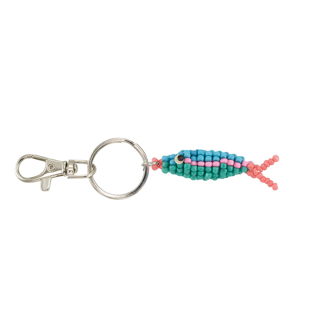 Sardine Seedbead Key Chain