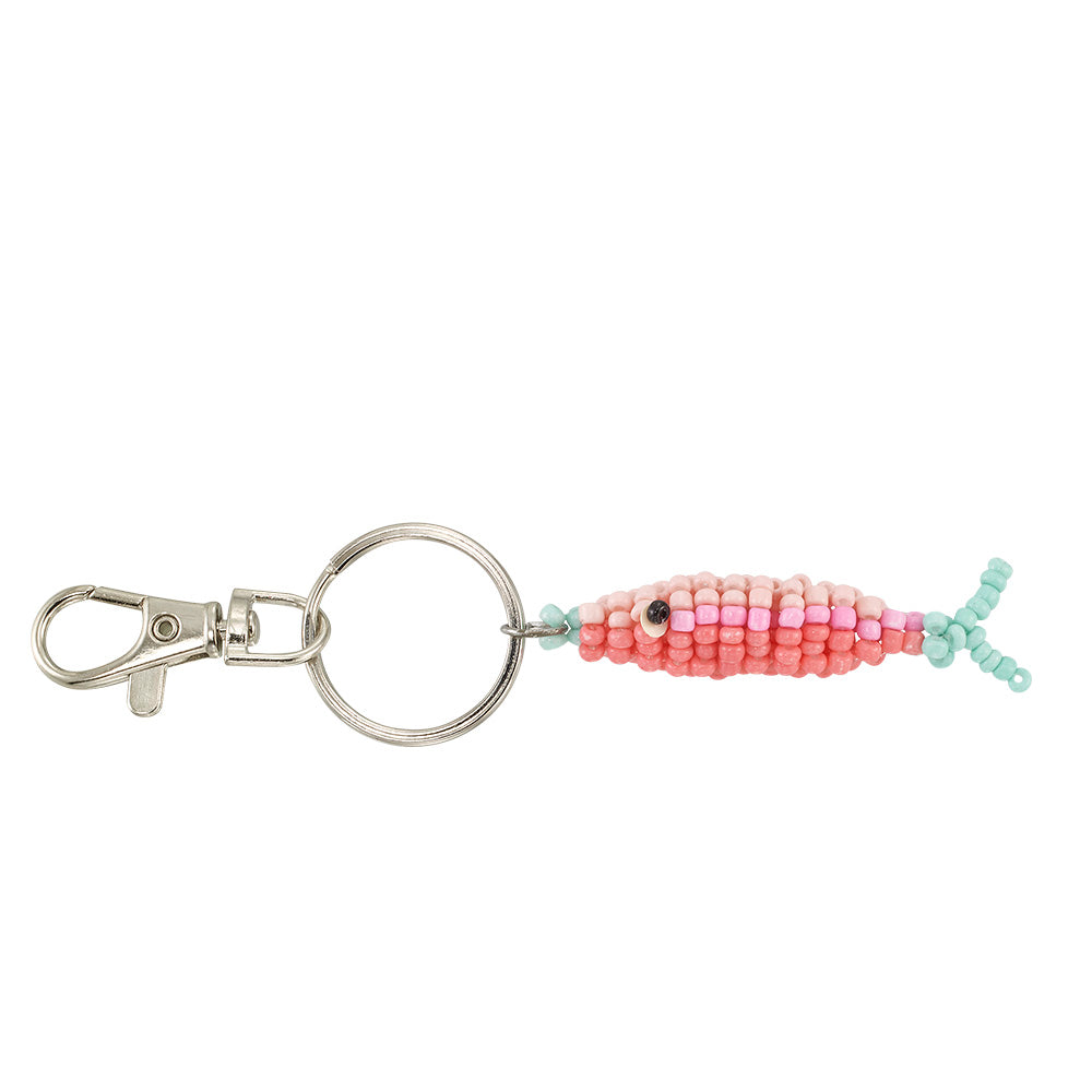 Sardine Seedbead Key Chain