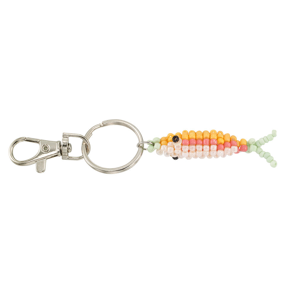 Sardine Seedbead Key Chain