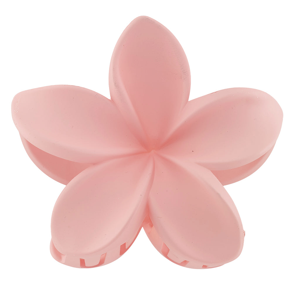 Matte Plumeria Hair Clip