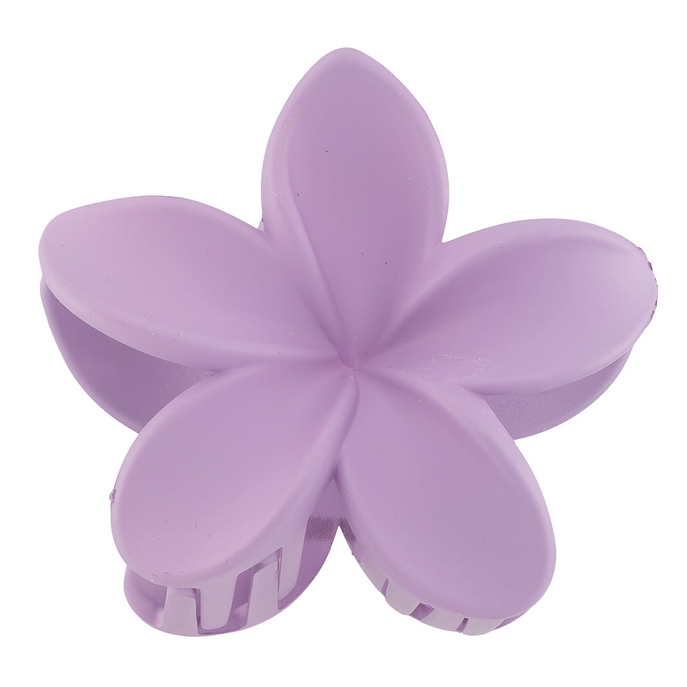 Matte Plumeria Hair Clip