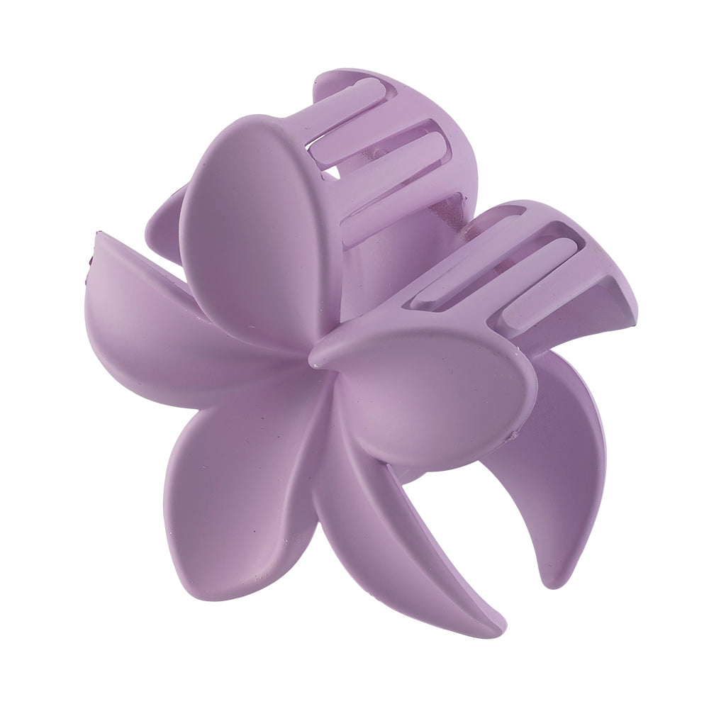 Matte Plumeria Hair Clip