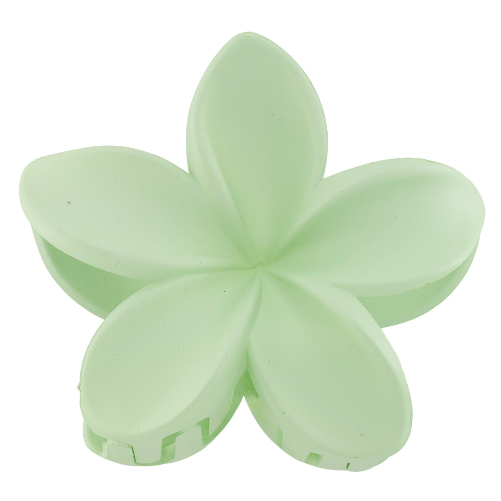 Matte Plumeria Hair Clip