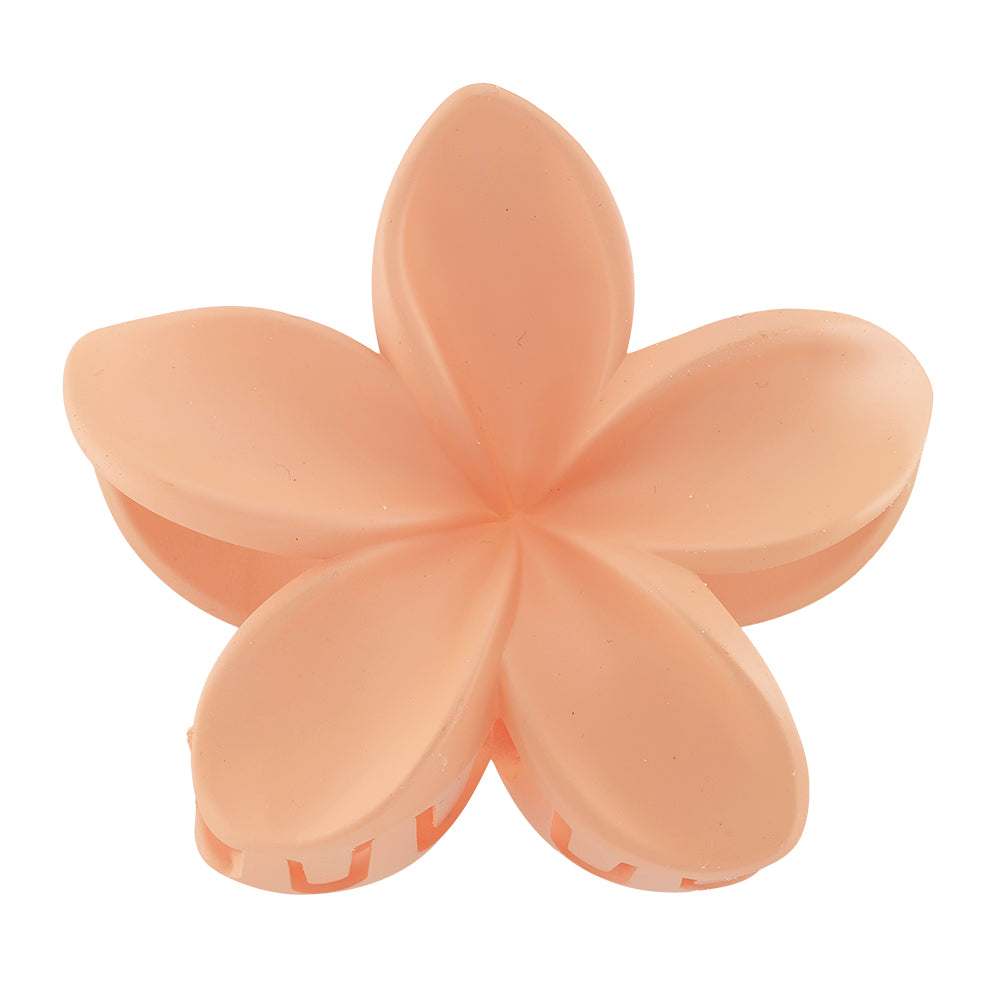 Matte Plumeria Hair Clip