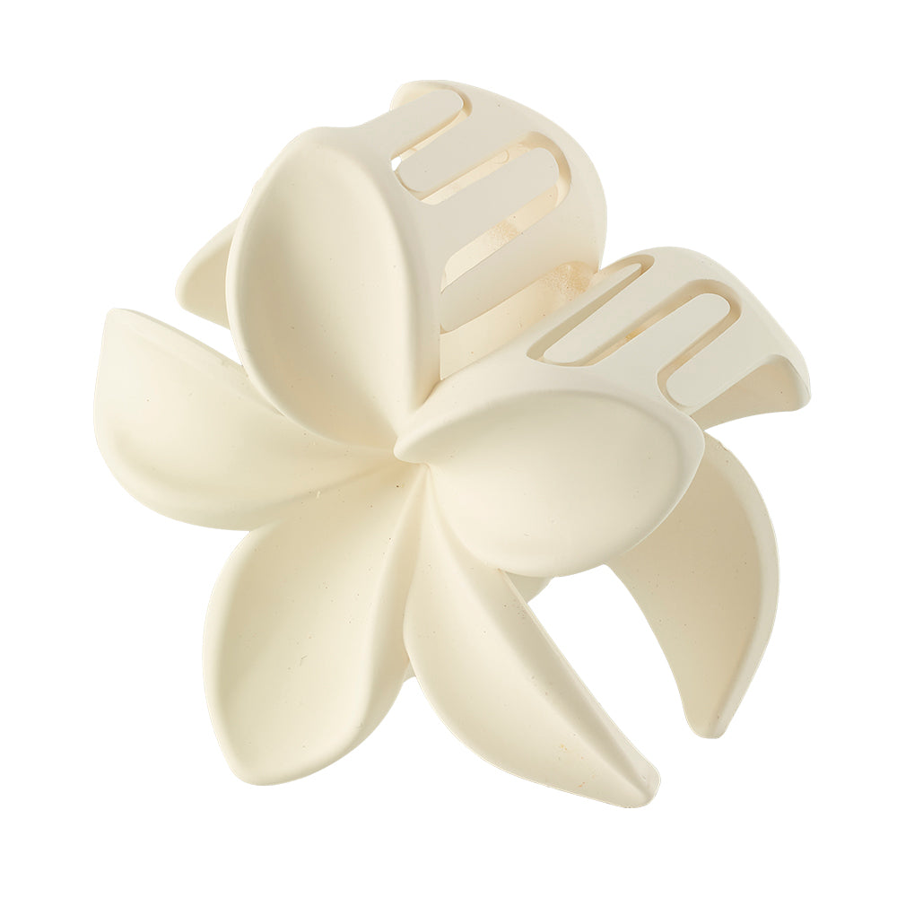 Matte Plumeria Hair Clip