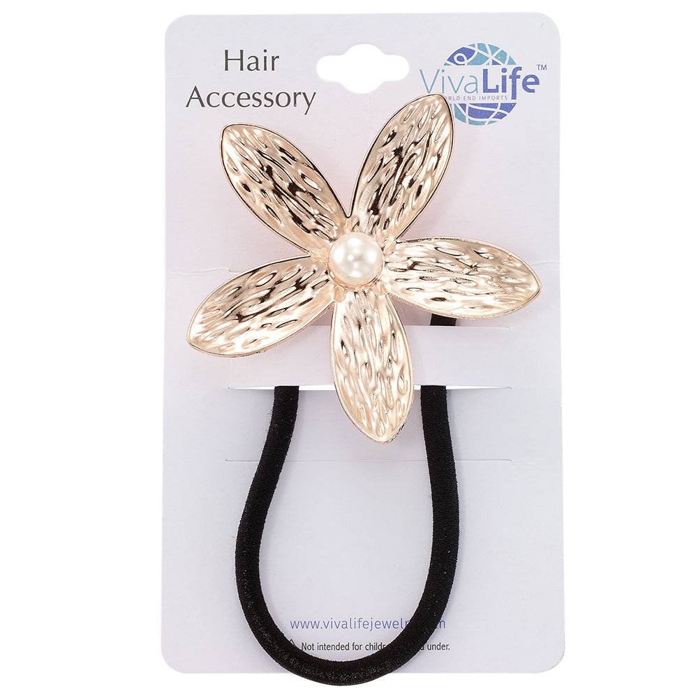 Daisy & Pearl Hair Tie