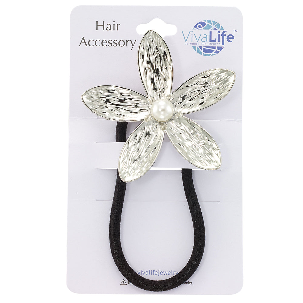 Daisy & Pearl Hair Tie