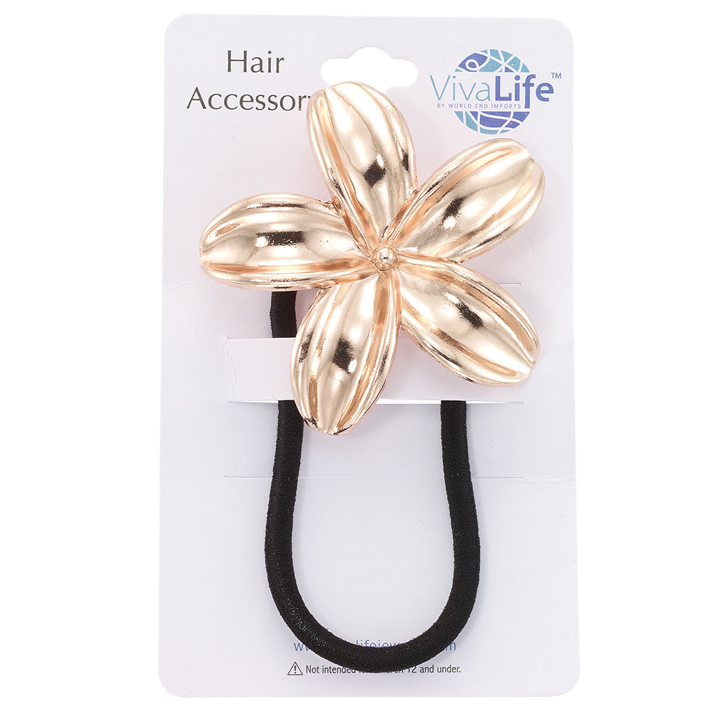 Plumeria Hair Tie