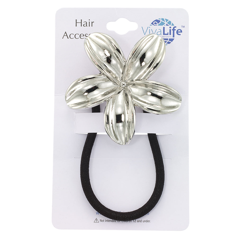 Plumeria Hair Tie